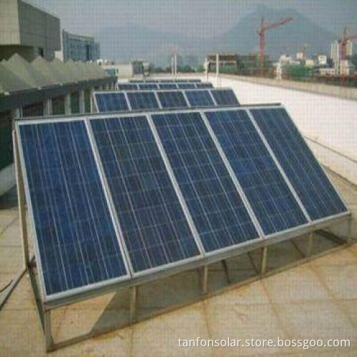 Solar panel system with 5000W power